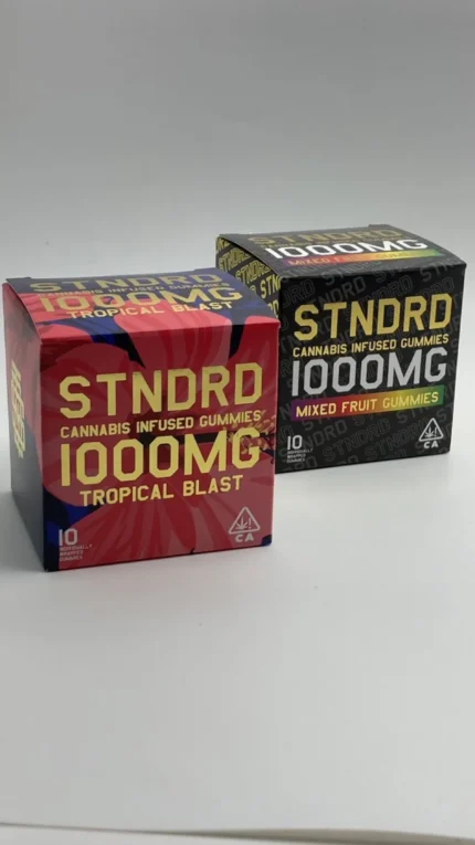 Stndrd Cannabis Infused Gummies – 1000Mg