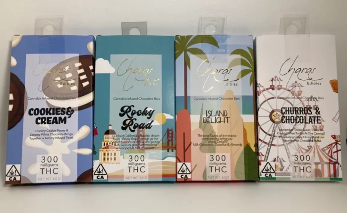 Charas Cannabis Infused Chocolate Bars