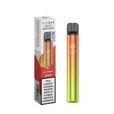 APPLE PEACH ELF BAR 600 V2 DISPOSABLE VAPE