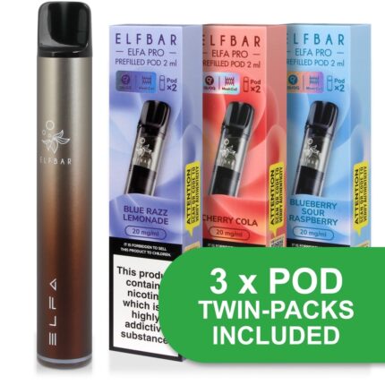 ELF BAR ELFA PRO POD KIT BUNDLE DEAL